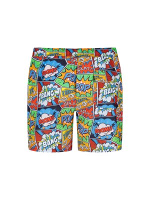 Swimming-trunks-with-comic-print-