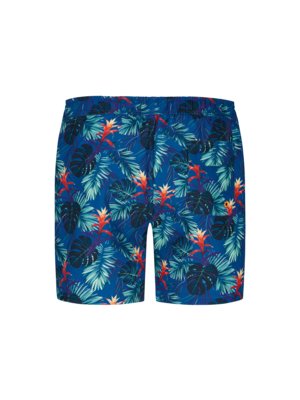 Swimming-trunks-with-plant-motif