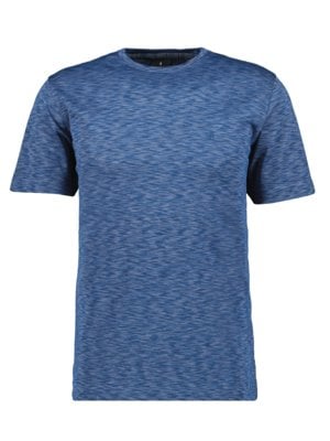 T-Shirt in Melange-Optik, Soft Knit Easy Care 