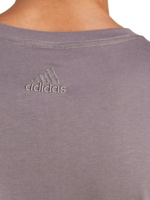 Cotton T-shirt with logo print 