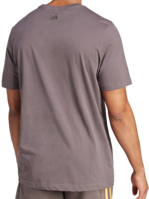 T-Shirt aus Baumwolle mit Logo-Print 