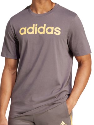 T-Shirt-aus-Baumwolle-mit-Logo-Print-
