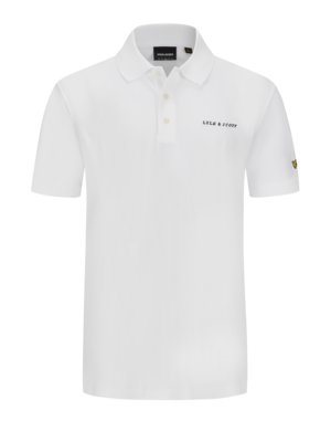Jersey-polo-shirt-with-embroidered-logo-