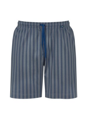 Pyjama shorts with striped pattern 