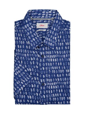 Short-sleeve-shirt-with-all-over-print-