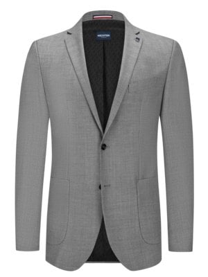 Blazer with pinpoint pattern 
