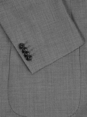 Blazer with pinpoint pattern 
