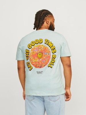 T-Shirt mit großem Rücken-Print