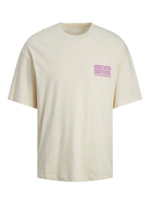 T-Shirt mit rückseitigem Motiv-Print 