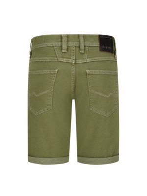 Denim-Bermuda-shorts-in-high-performance-fabric-with-stretch,-Flexcity