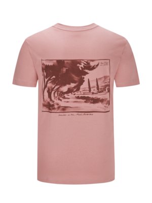 T-Shirt mit Rückenprint