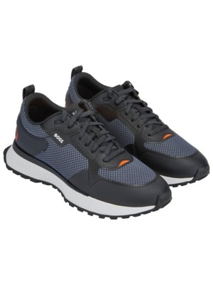 Runner sneakers in mesh-kwaliteit met merklogo