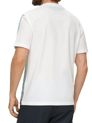 T-shirt z nadrukiem Cliff Diver z przodu i białym tyłem