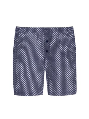Pyjama shorts with a geometric pattern 