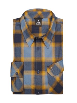 Hiking shirt with check pattern, Relaxed Fit