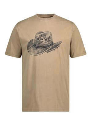 T-Shirt-im-Vintage-Look-