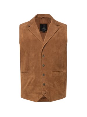 Vest made of nubuck leather 