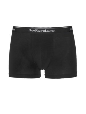 3er Pack Boxer-Trunks mit Label-Bund