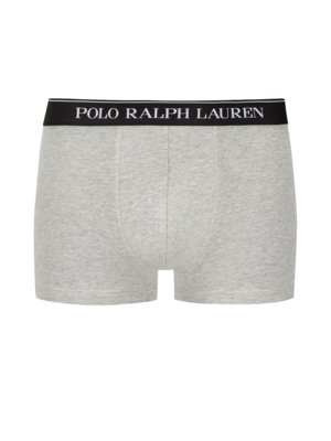 3-pack boxer trunks met tailleband met merklogo