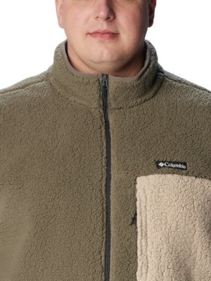 Fleece jacket Mountainside Heavyweight made of sherpa fleece