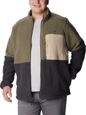 Fleece jacket Mountainside Heavyweight made of sherpa fleece