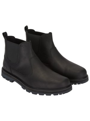 Chelsea boots mi-hauteur à semelle profilée