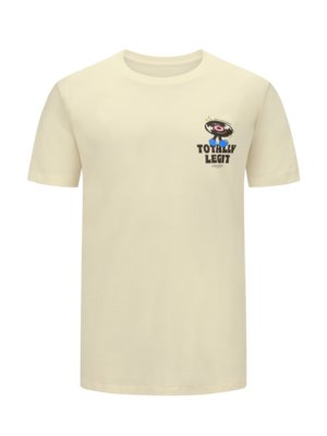 T-Shirt mit rückseitigem Motiv-Print