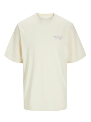 Softes T-Shirt mit Print auf Rückenseite