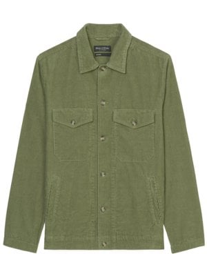 Overshirt van biokatoen in corduroy-kwaliteit