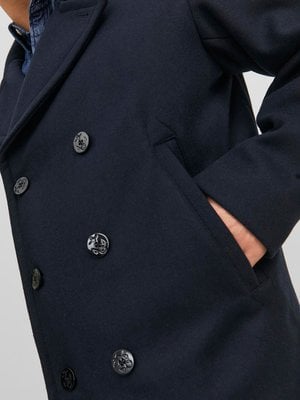 Peacoat in a wool blend