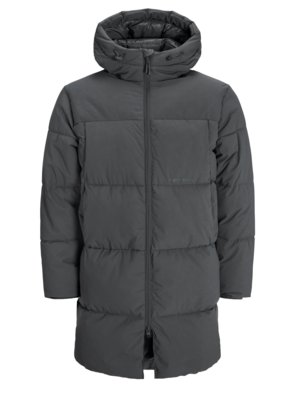 Padded, quilted parka