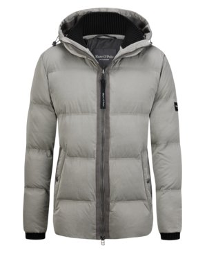 Gesteppte Daunenjacke in Puffer-Optik