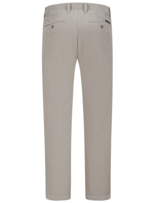 Pantalon en velours côtelé, coton bio, avec des pinces à la taille, Tapered Fit