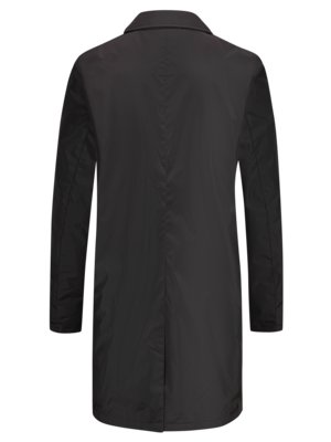 Imperméable doublé avec col chemise