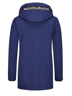 Péřová parka Recycled GTX Parka s kontrastním nápisem loga