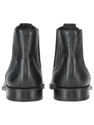 Chelsea Boots aus genarbtem Leder