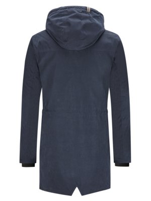 Functionele parka met warme binnenvoering