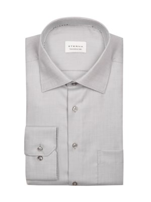 Shirt-with-herringbone-pattern,-Comfort-Fit