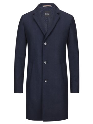 Manteau en laine classique