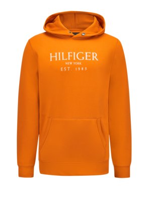 Hoodie with logo print on the chest