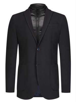 Veste blazer hybride stretch avec garniture matelassée amovible, Modern Fit