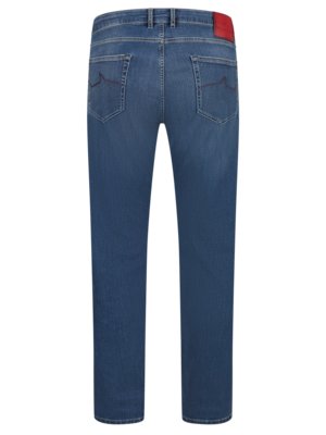 Jeans in Raw-Waschung aus Giza Baumwolle