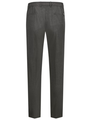 Trousers with elasticated waist and a 24/7 Wooltec finish, Relaxed Fit