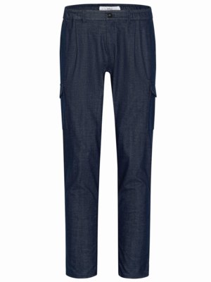 Chinos Tino with cargo pockets in a wool look, Relaxed Fit