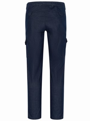 Chinos Tino with cargo pockets in a wool look, Relaxed Fit