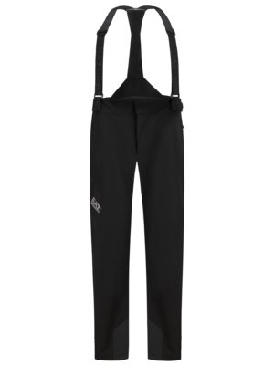 Ski trousers with suspenders and stretch content, H20 Lamination, Stratum, Protectum