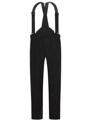 Ski trousers with suspenders and stretch content, H20 Lamination, Stratum, Protectum