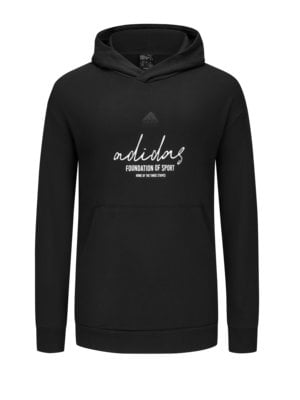 Hoodie mit Logo-Details, Loose Fit