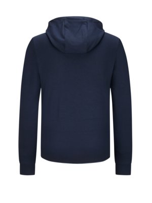 Veste hybride légère matelassée sur le devant, Slim Fit