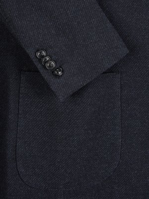 Partially lined blazer in a wool blend with cashmere content